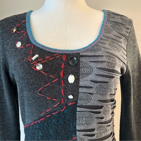 Point Zero Tunic Sweater/Medium - Picture 3 of 9